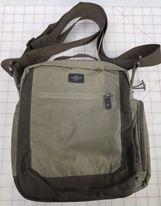 Vintage Eagle Creek Black Crossbody Shoulder Security Bag 10" - EC-40481 - Picture 1 of 5