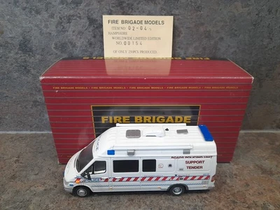 Fire Brigade Models 02-04 Mercedes Roads Policing Unit Support Tender 1/50 Hamps - Image 1 of 4
