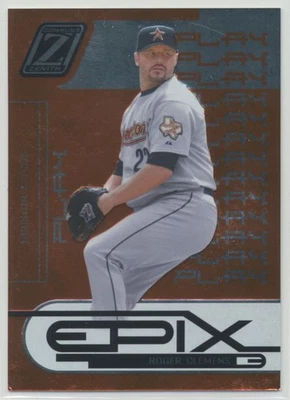 Roger Clemens 2005 Donruss Zenith Epix Orange Play /750 #E-12 Houston Astros - Image 1 of 2