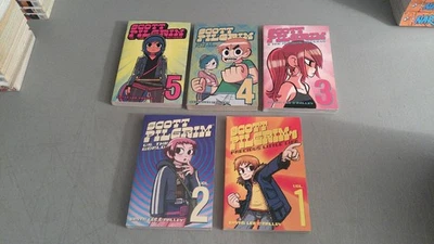 Scott Pilgrim's Vol.1-5 漫画平装图画小说 — 第 1/4 张图片