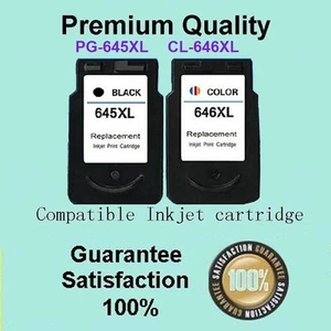 1 SET Ink PG645XL CL646XL Compatible for Conon PIXMA MG2560 MG2460 MX496 HY - Picture 1 of 1