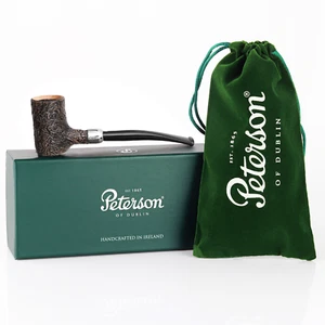 Pipa de tabaco Peterson Arklow Sandblasted 701, cola de pez, 3 mm, para póker sentado - Imagen 1 de 7