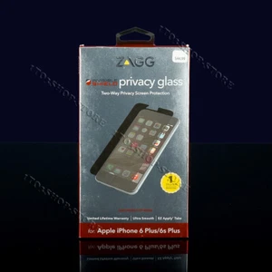 ZAGG InvisibleShield Privacy Glass iPhone 6 Plus iPhone 6s Plus Screen Protector - Picture 1 of 2