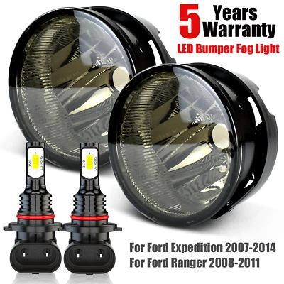 2 PCS Bumper LED Fog Light New Upgrade For Ford Ranger 2008 2009 2010 2011 - image 1 of 4