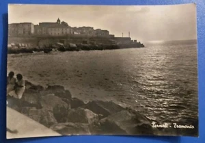 1957 Termoli (Campobasso) - tramonto sul mare - Imagen 1 de 1