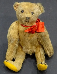Antique STEIFF Jointed MOHAIR German TEDDY BEAR Stuffed Animal Toy ESTATE FRESH! - Picture 1 of 9