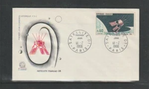 France 1966 SG1708 FDC (Paris) Launching of Satellite D1 - Picture 1 of 1