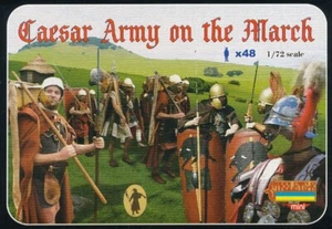 Strelets #M087 Caesar Army on the March Maßstab 1:72 48 Fig grau - Bild 1 von 2