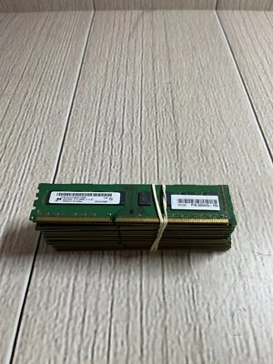 Lot of 16 Micron Technology 4GB PC3-12800U DDR3-1600 MHz DIMM - Image 1 of 2