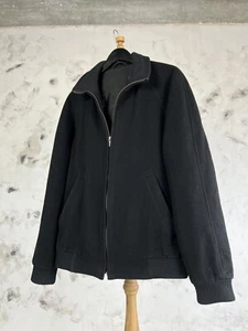 Vintage Marks Spenser Wool Bomber Jacket Size M - L L - Picture 1 of 5