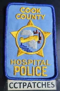 COOK COUNTY, ILLINOIS HOSPITAL POLICE SHOULDER PATCH IL - Picture 1 of 2