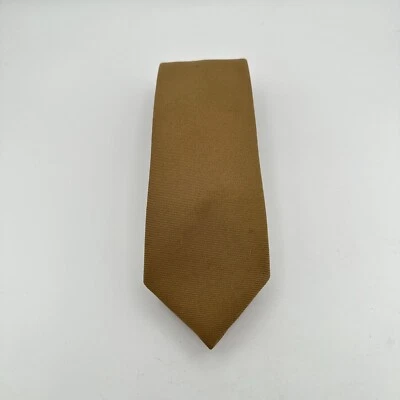 Vtg Boy Scouts Of America Tie One Size Brown Official Uniform Outdoors Costume - Image 1 of 4
