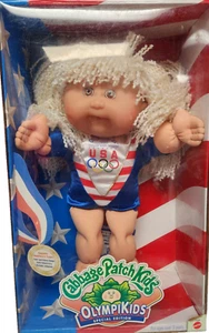 Olympikids Cabbage Patch Kids 1996 Juegos Olímpicos Edición Especial Equipo EE. UU. Gimnasia - Imagen 1 de 9