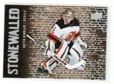 2018-19 Upper Deck Series 1 Stonewalled SW-33 Keith Kinkaid New Jersey Devils
