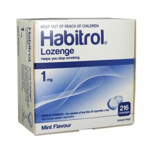 Habitrol Nicotine Lozenge Mint Flavor 1mg 216 Pieces