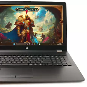 Portátil HP AMD A6 8 GB RAM 256 GB SSD 15,6 pulgadas Windows 11 WiFi rápido HDMI cámara web delgada - Imagen 1 de 12