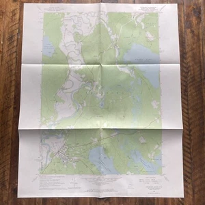 Fryeburg Maine New Hampshire Quadrangle Vintage Topographic Topo Map 1963 USGS - Picture 1 of 10