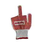 Brand New Supreme Grip Work Glove Gardening OS Red White SS18A18 Deadstock