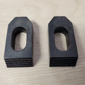 1-1/4, 5/8" Stud, Heat Treated Steel, Plain Strap Clamp ( SET OF TWO) - Picture 1 of 7