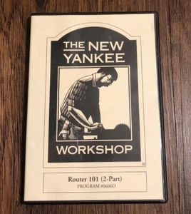 The New Yankee Workshop: Router 101 (2-Part) Program #0606 (2008, DVD) N. Abram - Picture 1 of 3