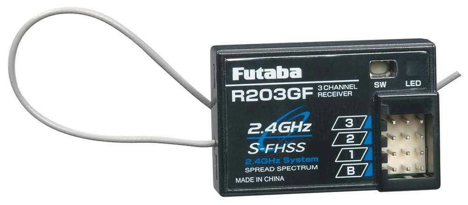 Futaba R203GF 3-Channel S-FHSS Receiver - FUTL7603
