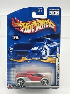 2002 1:64 Hot Wheels First Editions 8/42 Honda Spocket Red/Metallic Silver Cs3 - Picture 1 of 7