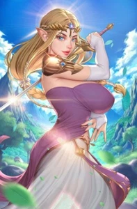 Zelda Cosplay 4 Book Set by Bearwitch BooKoo Bear Babes Exclusive - Picture 1 of 4