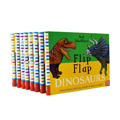 Axel Scheffler's Flip Flap Series 8 Books Collection - Age 0-5 - Hardcover - Image 1 of 4