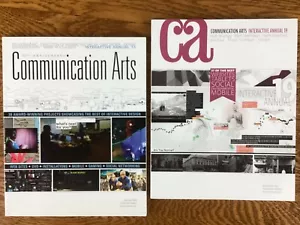2 INTERACTIVE ANNUALS 2009 2013 CA Communication Arts Magazine Excellent Clean - Imagen 1 de 10