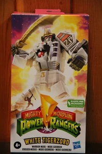 Mighty Morphin Power Rangers White Tigerzord 6" Action Figure - Picture 1 of 4