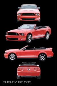 Poster CARS -  GT40 4 Pics  ca60x90cm NEU 56515 Auto - Bild 1 von 1