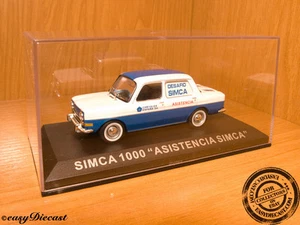 SIMCA 1000 "SPAIN ASSISTANCE SIMCA" 1:43 MINT WITH BOX! - Picture 1 of 1