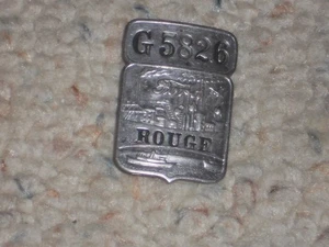 ~RARE~ Vintage Ford Rouge Plant Employee Badge 1930's-1960's - Nice Shape!!! - Imagen 1 de 2