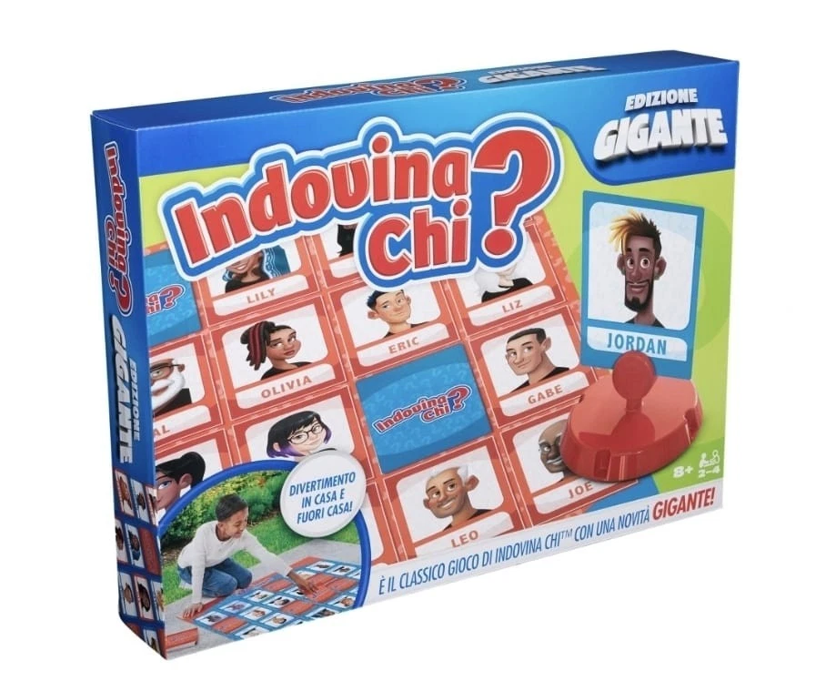 Gioco Indovina chi? Edizione Gigante con Tabellone 90x100 per Tutta la Famiglia - Immagine 1 di 4