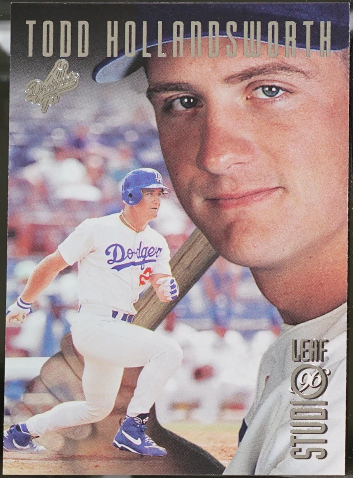 1996 Studio Baseball Todd Hollandsworth #4 NM - Image 1 of 1