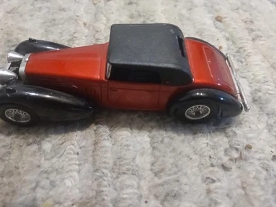 Models Of Yesteryear Y.17 - 1938 Hispano Suiza 1/43 Cherry Red Black Base #123 - Image 1 of 4