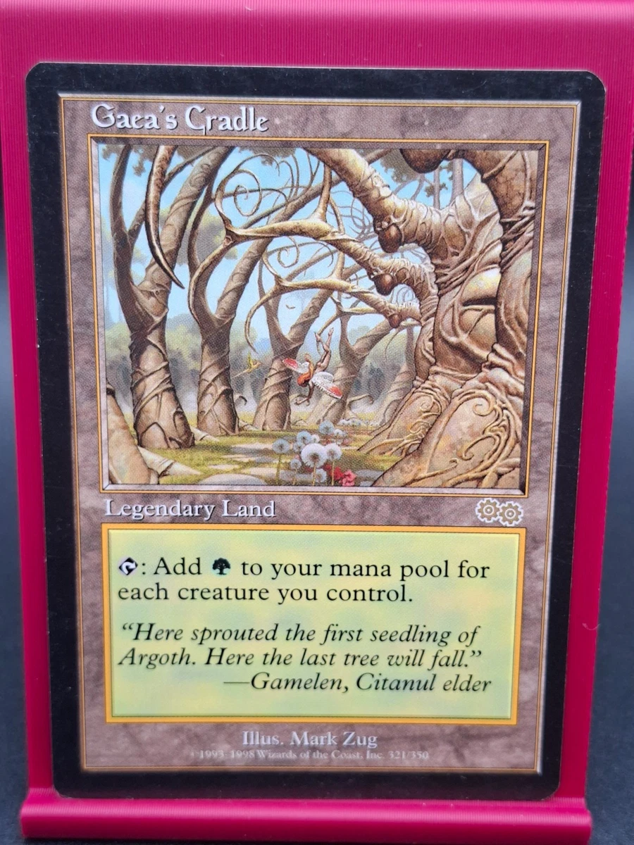 Gaea's Cradle Land Magic: The Gathering Trading Card Games Urza's