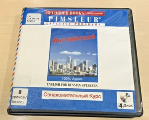 Pimsleur Language Program Learn to Speak English for Russian Speakers 4 CD Set - Picture 1 of 2