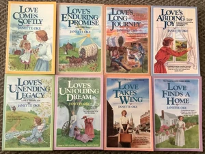 Love Comes Softly Complete Set of 8 Series 1st Edition by Janette Oke PB Books - Picture 1 of 5