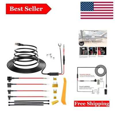 Comprehensive Radar Detector Hardwire Kit with 13FT Cable and Installation Tools - Image 1 of 4