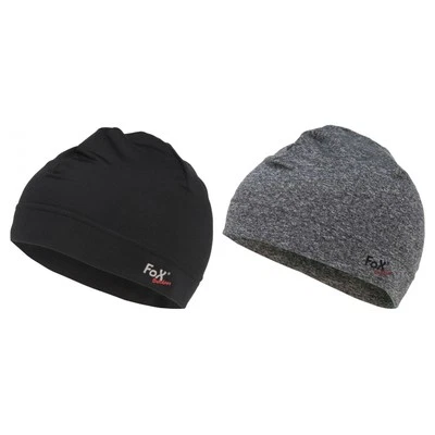 FOXOUTDOOR Fox Outdoor Mütze RUN Beanie Laufmütze Funktionsmütze atmungsaktiv Cap Jogging