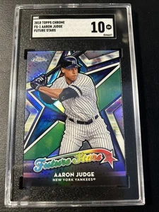 2018 Topps Chrome - Future Stars Aaron Judge #FS-1 SGC 10 - Imagen 1 de 2