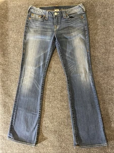 True Religion Tori Jeans Damen 31 (31x33) Bootcut Stretch Made in USA Konzert - Bild 1 von 17
