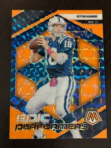 Peyton Manning 2025 Panini Mosaico Arancione Fluorescente Epic Performers - Colts - Foto 1 di 2
