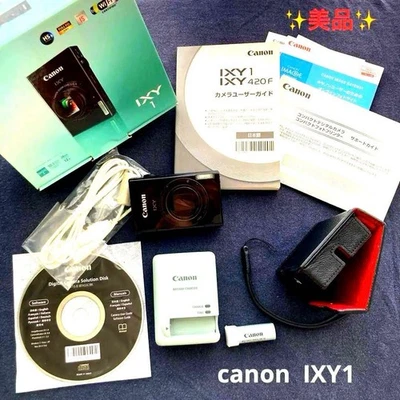 Canon IXY1 Compact Digital Camera with Case 10MP 21x Zoom Tested Condition - Image 1 of 4
