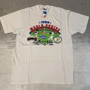 NEU Vintage MLB 1989 Battle of the Bay Oakland Athletics v SF Giants Shirt Gr. XL - Bild 1 von 24