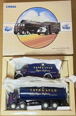 Corgi 97781 Foden Tanker & Bedford O Van – Tate & Lyle- Diecast Model in Box - Image 1 of 4