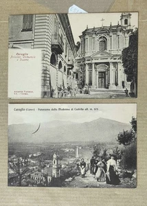 CUNEO PROVINCIA-CARAGLIO-LOTTO 2 CARTOLINE-C99-153 - Picture 1 of 1