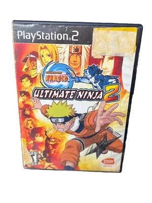 Naruto: Ultimate Ninja 2 (PlayStation 2 PS2) Black Label Pre-Owned - Image 1 of 4