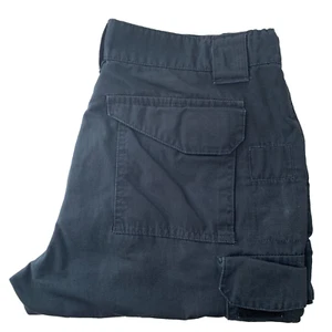 Tru Spec Combat Cargo Cotton Navy Pants Trousers Size Women's 20 35"W - Picture 1 of 24